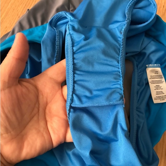 Free Country Women's Swim Shorts in Gray and Blue L - Picture 6 of 11